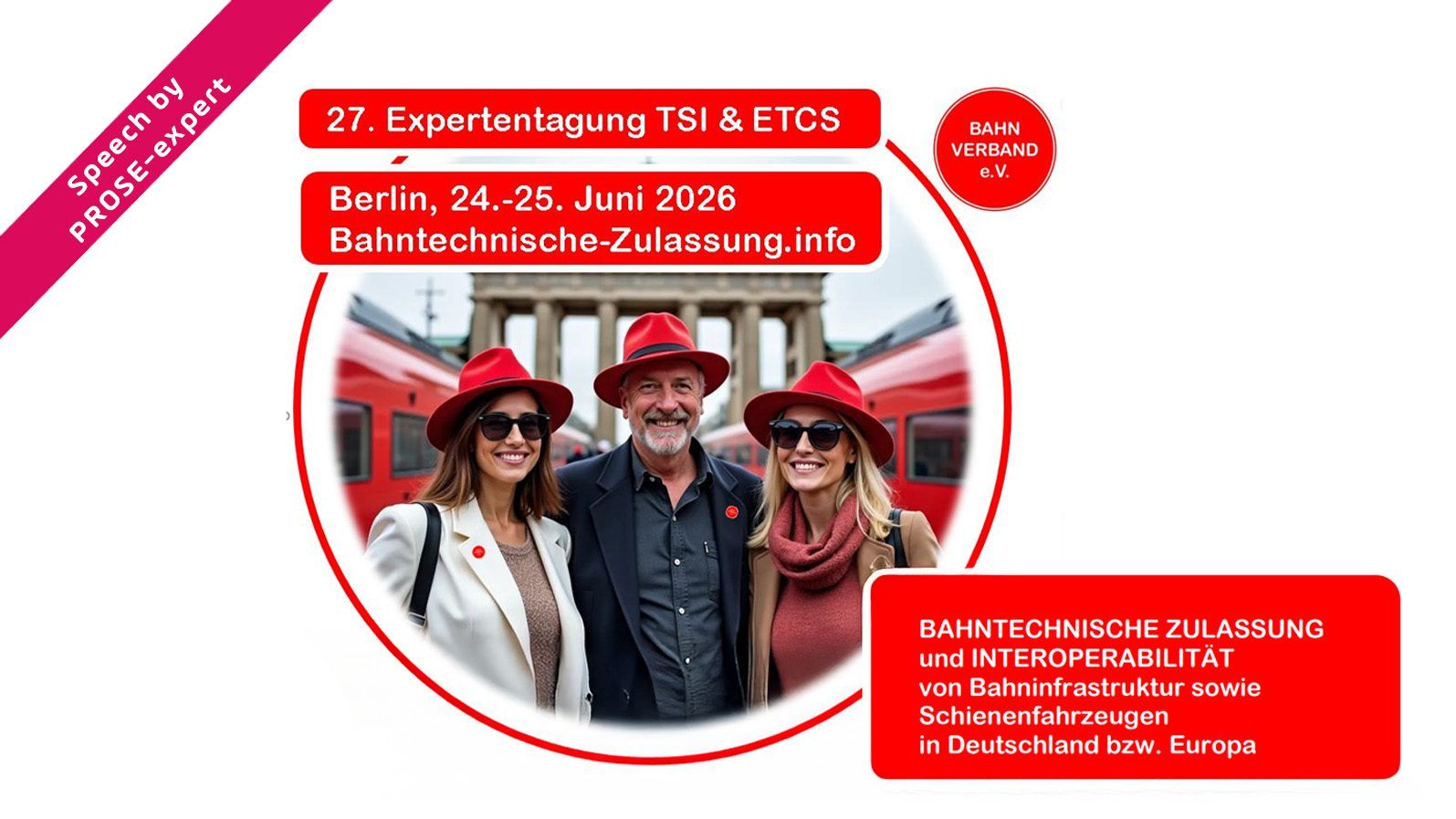 Advertisement for TSI & ETCS event in Berlin